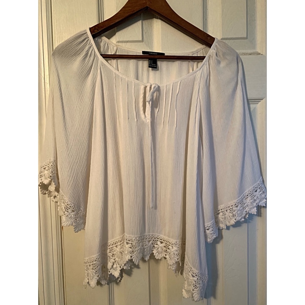 Forever 21 white top